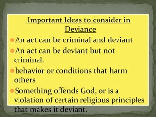 Devious Example Deviancy in Human Behavior.pptx