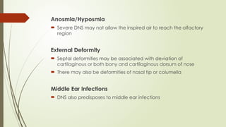 Deviated Nasal Septum.pptxfor undergraduate study | PPTX