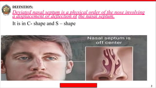 Deviated Sept DEVIATED SEPTUM................................pptx