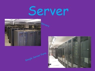 Server Servers Google Server Farm 