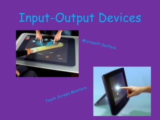 Input-Output Devices Microsoft Surface Touch Screen Monitors 