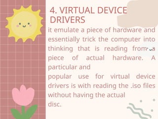 Device driver FOR HARDWAARE COMPUTER .pptx
