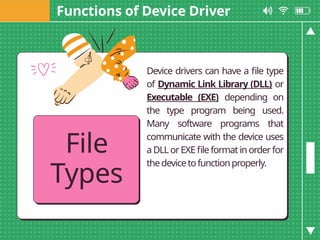 Device driver FOR HARDWAARE COMPUTER .pptx