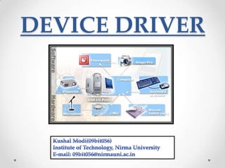 DEVICE DRIVER
 