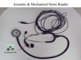 Acoustic & Mechanical Noise Reader  Condenser Mic 