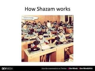 How Shazam works
 