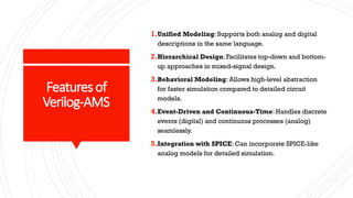 device modelling verilog analog mixed signal | PPT
