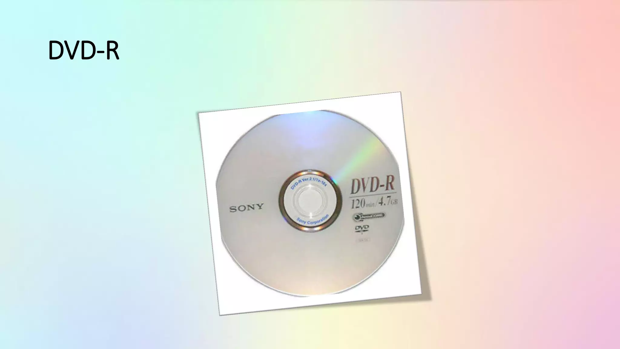 DVD-R
 