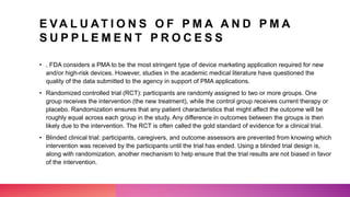 Pma Device regulation of medical devices | PPTX