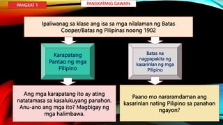 DEVICES - AP6-Q2-WEEK 3- DAY 2 - Philippine Organic Act of 1902_(Batas ...