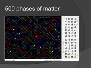 500 phases of matter
 