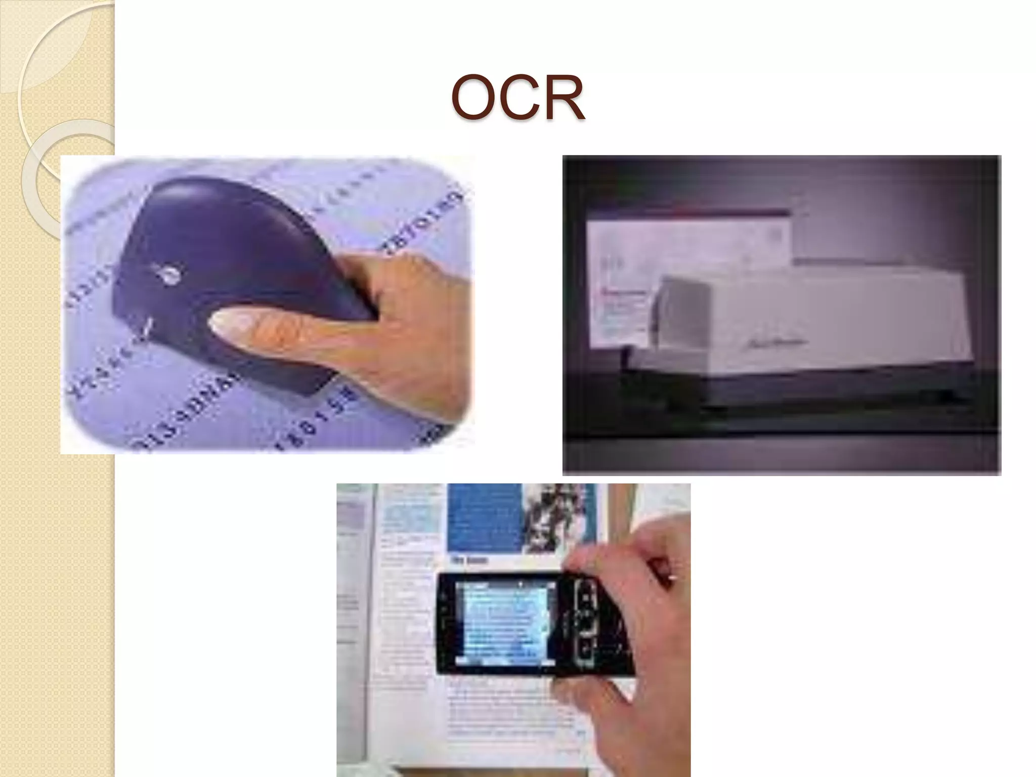 OCR 
 