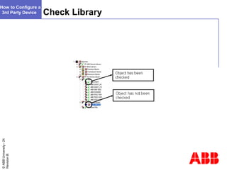 Devices not in abb device library | PPT