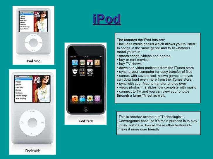 Devices That Can Store And Play Music