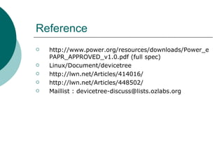 Device tree support on arm linux | PPT