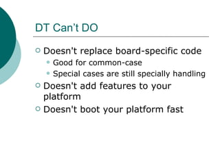Device tree support on arm linux | PPT