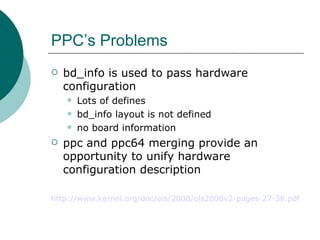Device tree support on arm linux | PPT