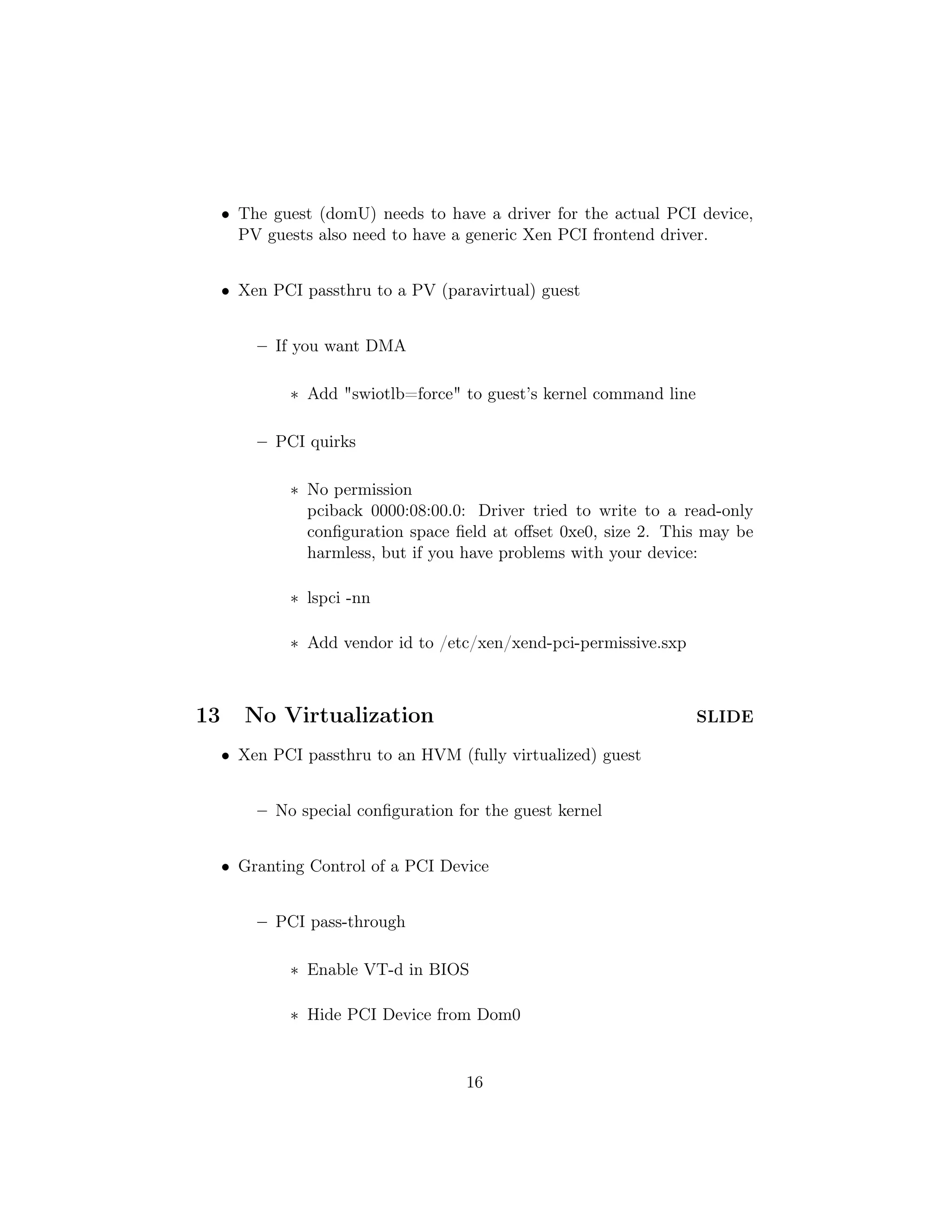 Device virtualization and management in xen | PDF