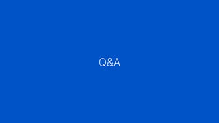 Q&A
 