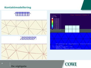 #
Kontaktmodellering
De vigtigste
 