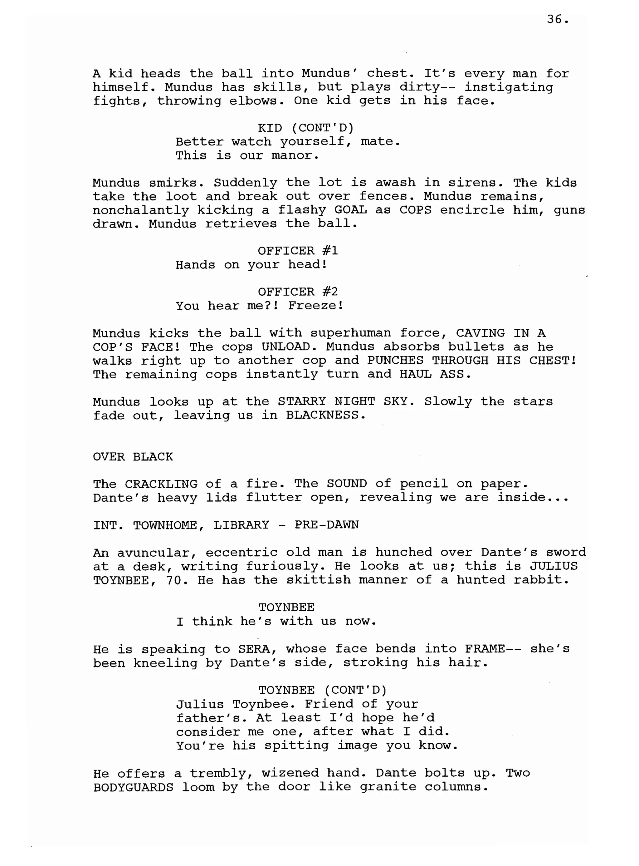 Devil May Cry Movie script | PDF