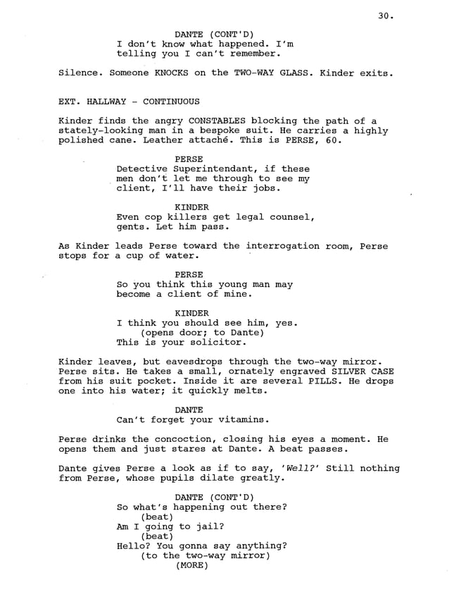 Devil May Cry Movie script | PDF