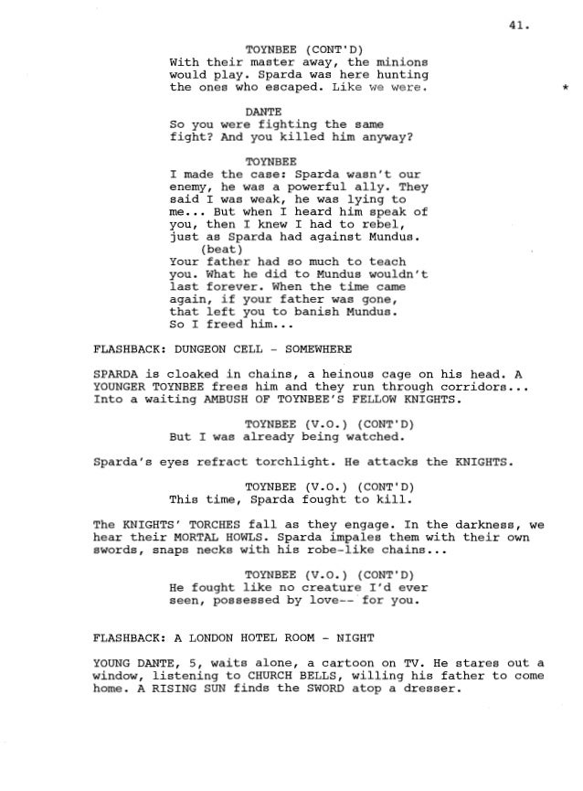 famous movie scripts pdf