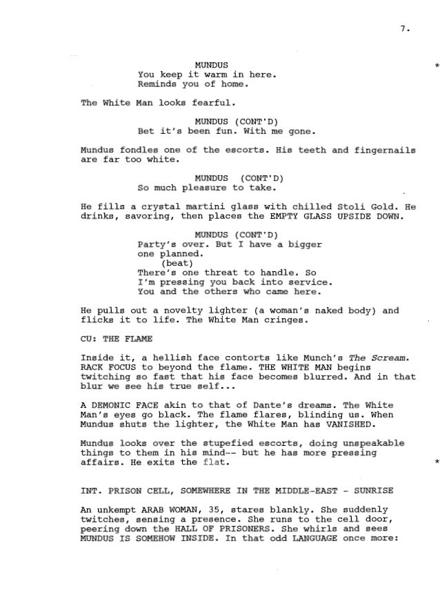 devil may cry movie script