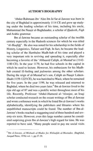 Devils deception by ibn al jawzi