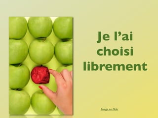 Je l’ai
   choisi
librement


  Ervega sur Flickr
 
