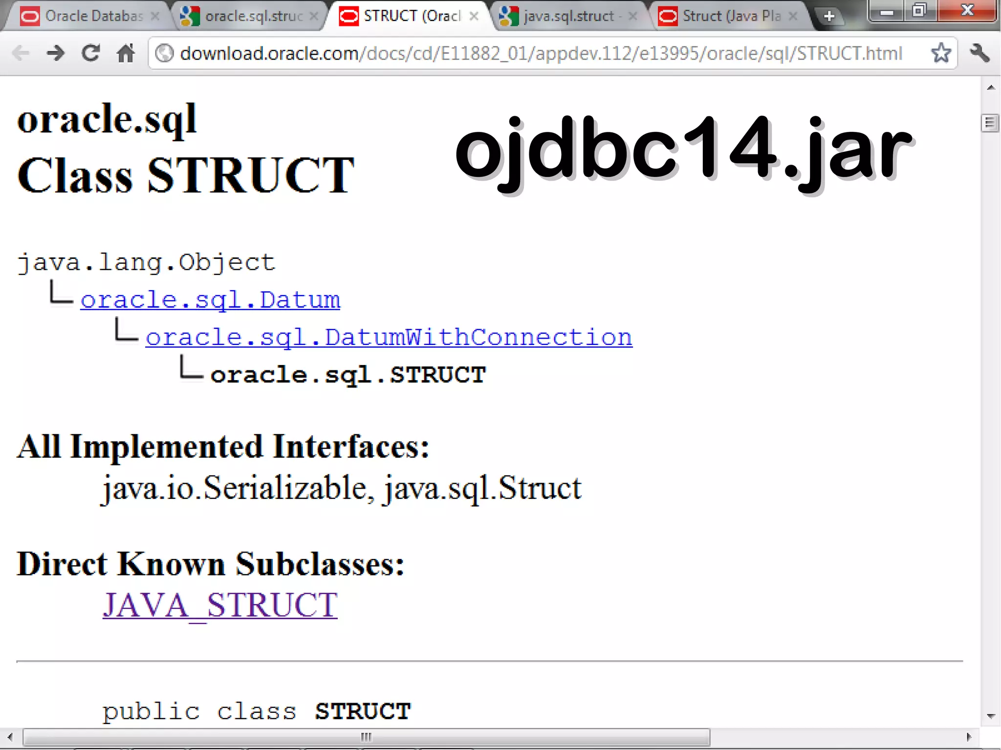 ojdbc14.jar
 