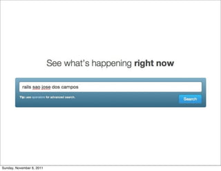 Sunday, November 6, 2011
 