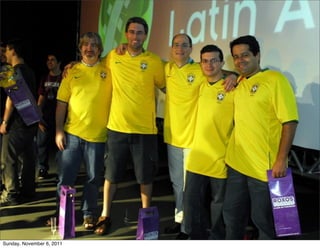 Sunday, November 6, 2011
 