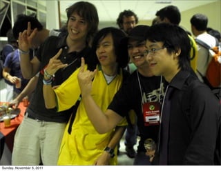 Sunday, November 6, 2011
 