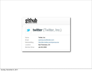 Sunday, November 6, 2011
 