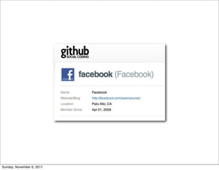 Sunday, November 6, 2011
 