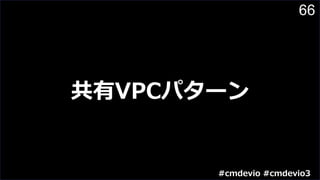 66
共有VPCパターン
#cmdevio #cmdevio3
 