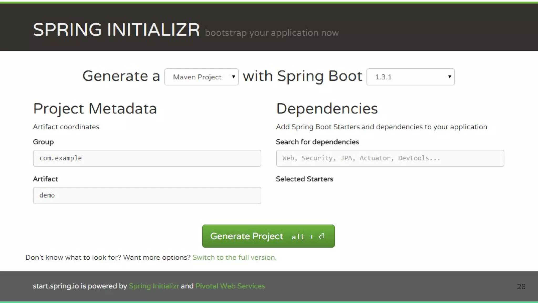 Технологии под капотом
28
 