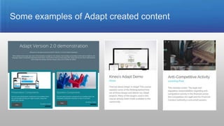 DevLearn 2017 - Getting Started with Adapt | PPTX