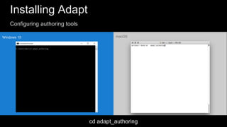 DevLearn 2017 - Getting Started with Adapt | PPTX