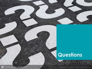 Questions
@epictalkUSA @rahaddon

For all the latest news, insight and resources follow us on twitter

 