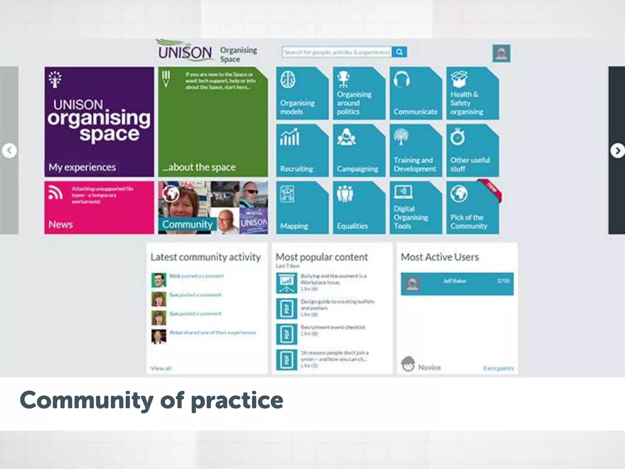 Community of practice 
 