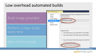 Insightful Solutions :: Innovative Technologies 
Low overhead automated builds 
 