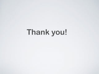 Thank you! 
