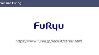 We are Hiring!
https://www.furyu.jp/recruit/career.html
 