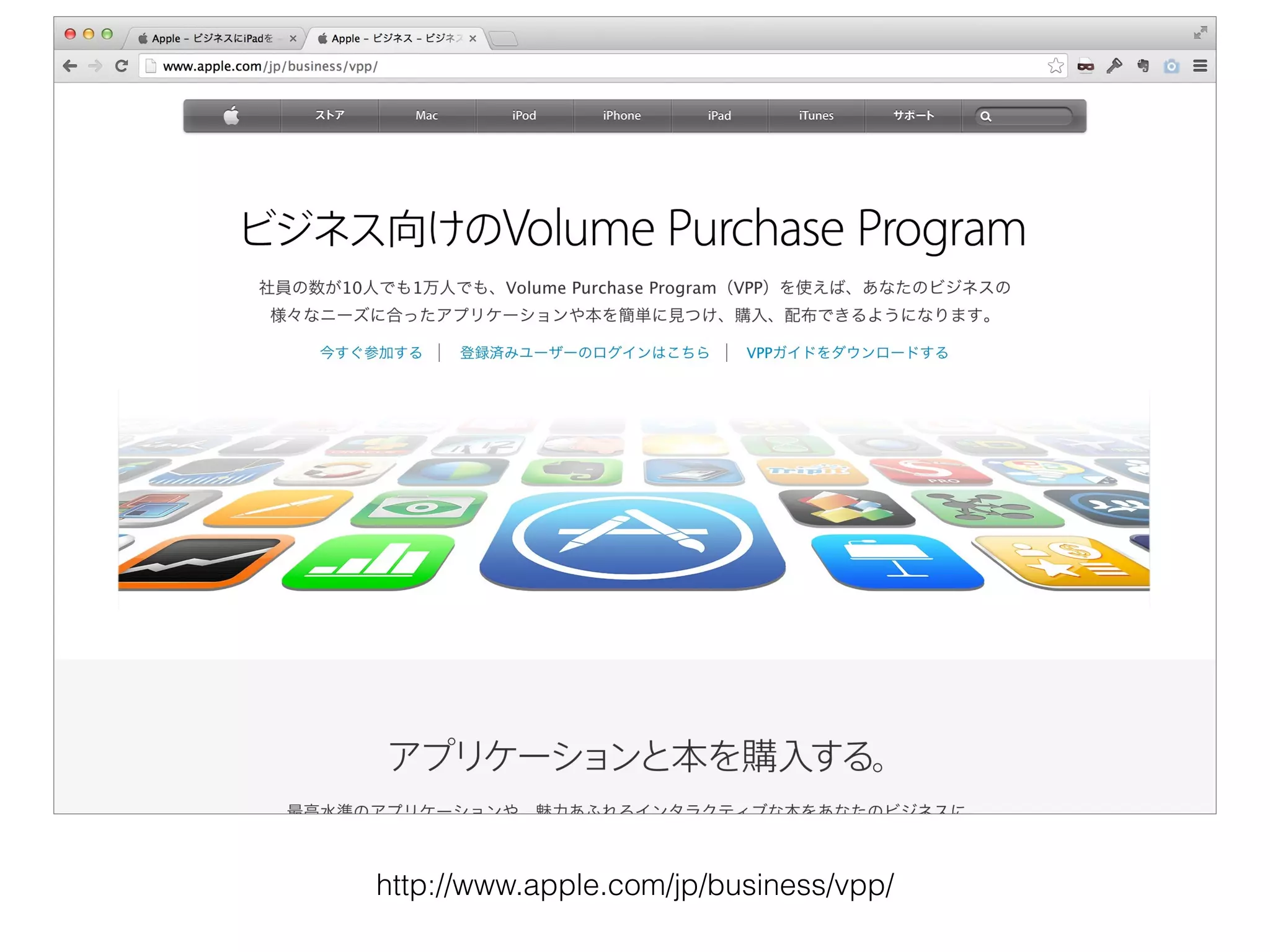 http://www.apple.com/jp/business/vpp/
 
