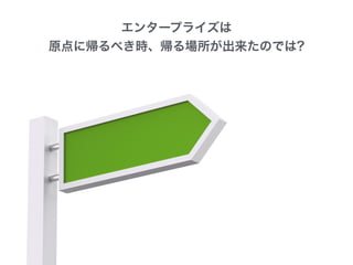 エンタープライズは
原点に帰るべき時、帰る場所が出来たのでは?
 