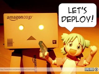http://www.flickr.com/photos/mujitra/2134721435
Let’s
deploy!
 