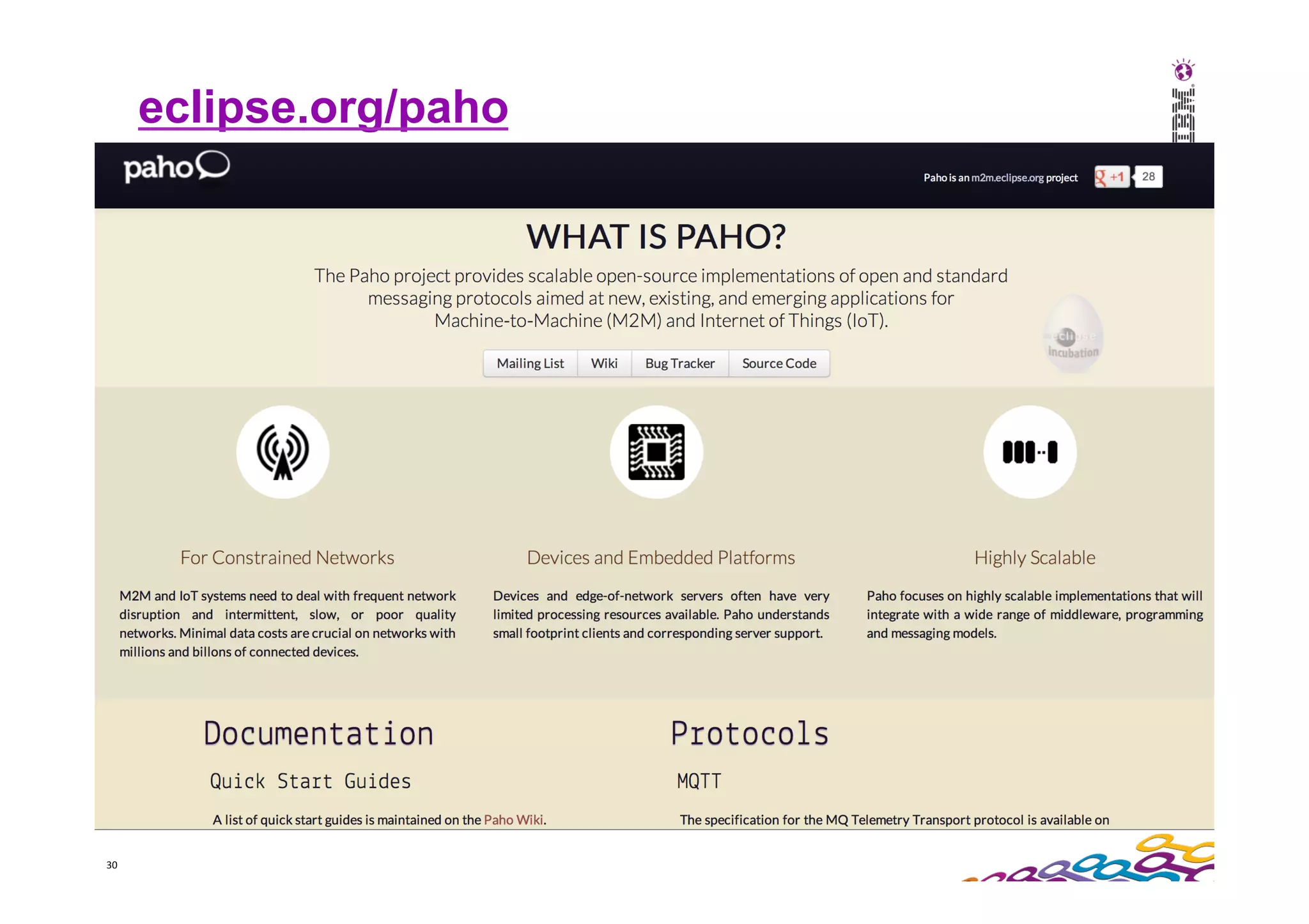30   eclipse.org/paho 
