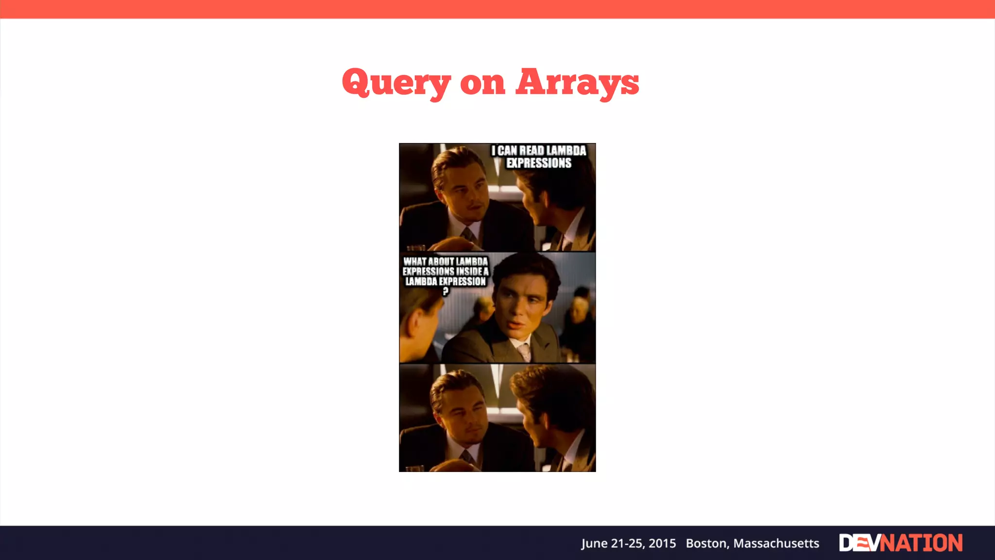 Query on Arrays 